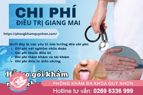 Chi phí điều trị giang mai