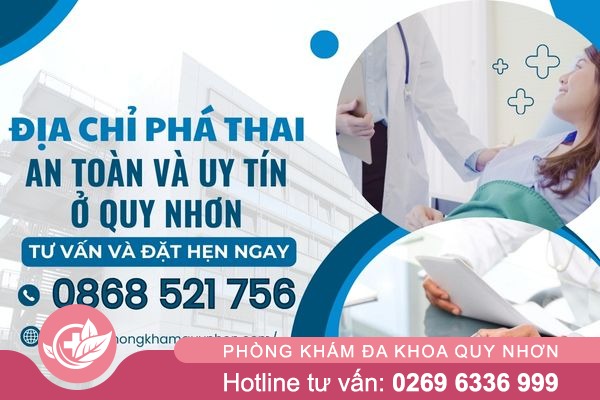 Địa chỉ phá thai ở Thị xã Hoài Nhơn uy tín – an toàn