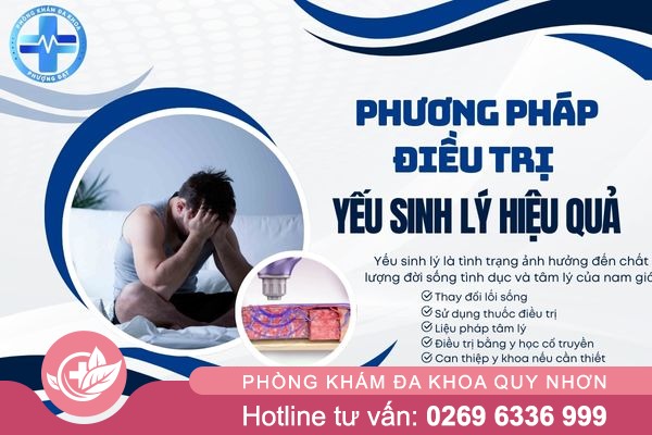 Các phương pháp điều trị yếu sinh lí hiệu quả