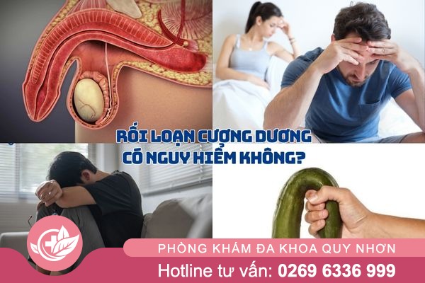 Rối loạn cương dương có nguy hiểm không?