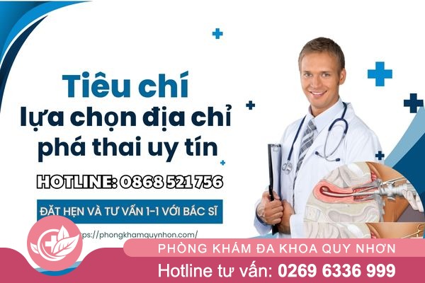 Tiêu chí lựa chọn địa chỉ phá thai uy tín
