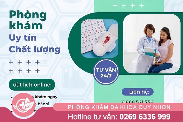 Phòng khám Đa khoa Quy Nhơn - Nơi khám chữa chậm kinh 1 tháng uy tín