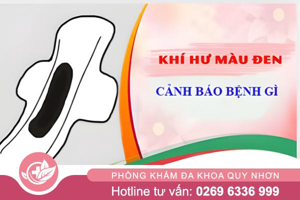 Khí hư có màu đen bất thường – Cảnh báo không nên bỏ qua