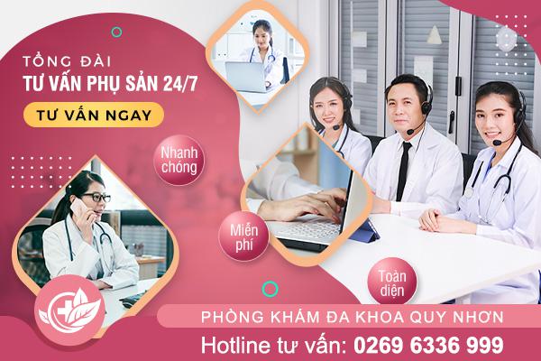 Tư vấn phụ khoa trực tuyến miễn phí 24/24 tại Phòng Khám Đa Khoa Quy Nhơn