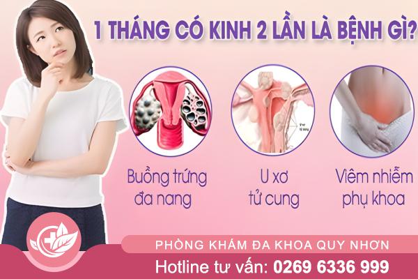 1 Tháng Có 2–3 Lần Kinh: Nguyên Nhân Và Cách Điều Trị