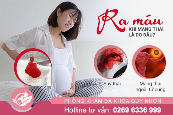 Hiện tượng ra máu khi mang thai có nguy hiểm không?