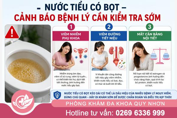 Nước tiểu có bọt – Cảnh báo bệnh lý cần kiểm tra sớm