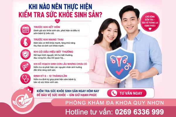 Kiểm tra sức khỏe sinh sản giúp phát hiện bệnh phụ khoa sớm